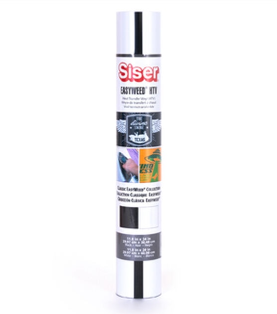 Siser EasyWeed Black and White HTV Sampler 11.8 x 36