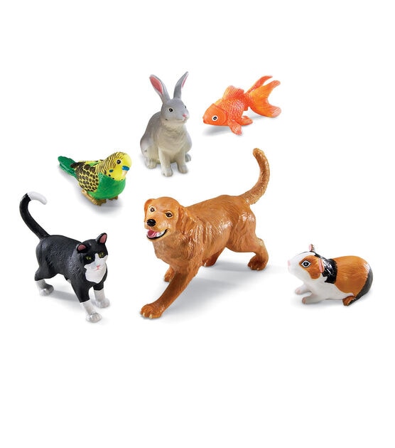 Learning Resources 6ct Jumbo Domestic Pets Set, , hi-res, image 2