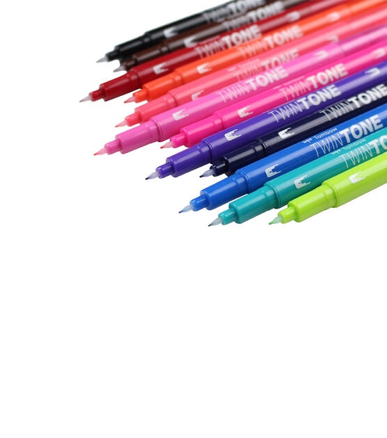 Tombow TwinTone 12 pk Markers Brights, , hi-res, image 4