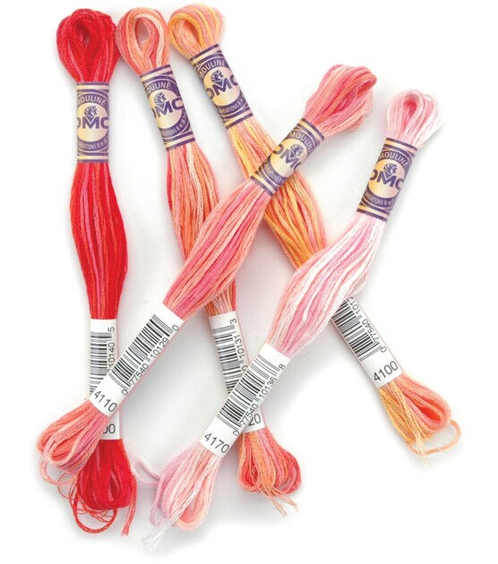 Embroidery Thread  DMC Embroidery Floss Cotton 6-Strand Variegated