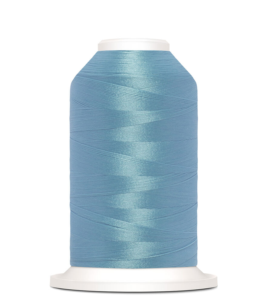 Gutermann 1100yd Bulky 25wt Solid Thread, 7230 Parakeet, swatch