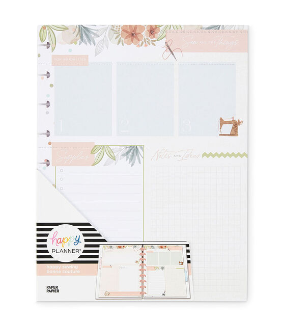 Happy Planner Sew Much Happy Classic Filler Paper