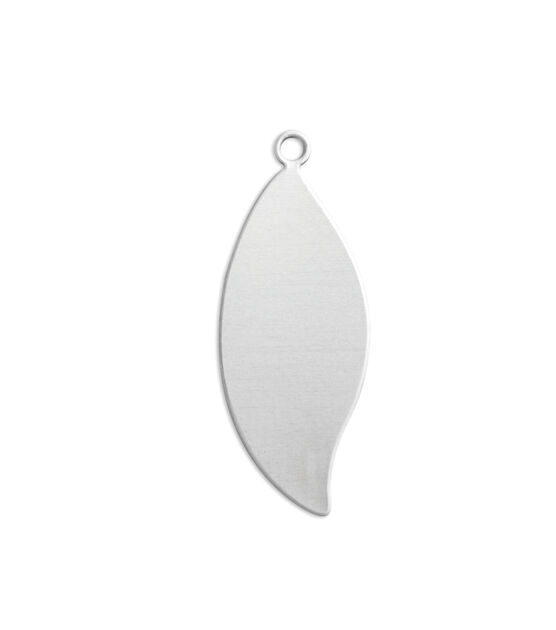 ImpressArt 15 pk 1.06'' Aluminum Leaf with Ring Premium Stamping Blanks