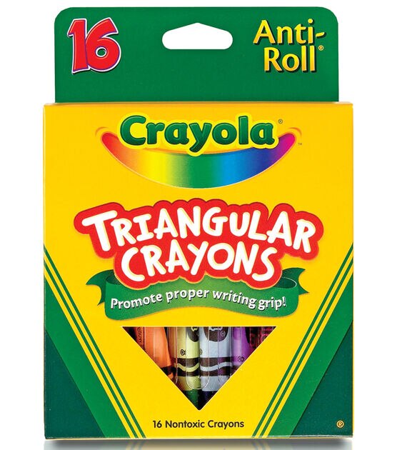 Crayola 16ct Triangular Crayons