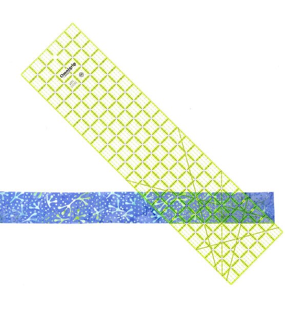 Omnigrip Neon Rectangle Ruler, 6" x 24", , hi-res, image 2