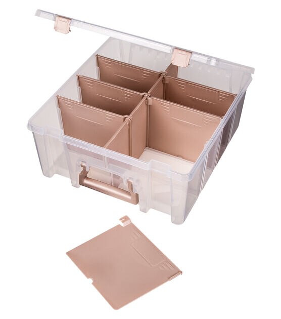 3 ArtBin Super Satchel System Double Deep with Dividers and Lift