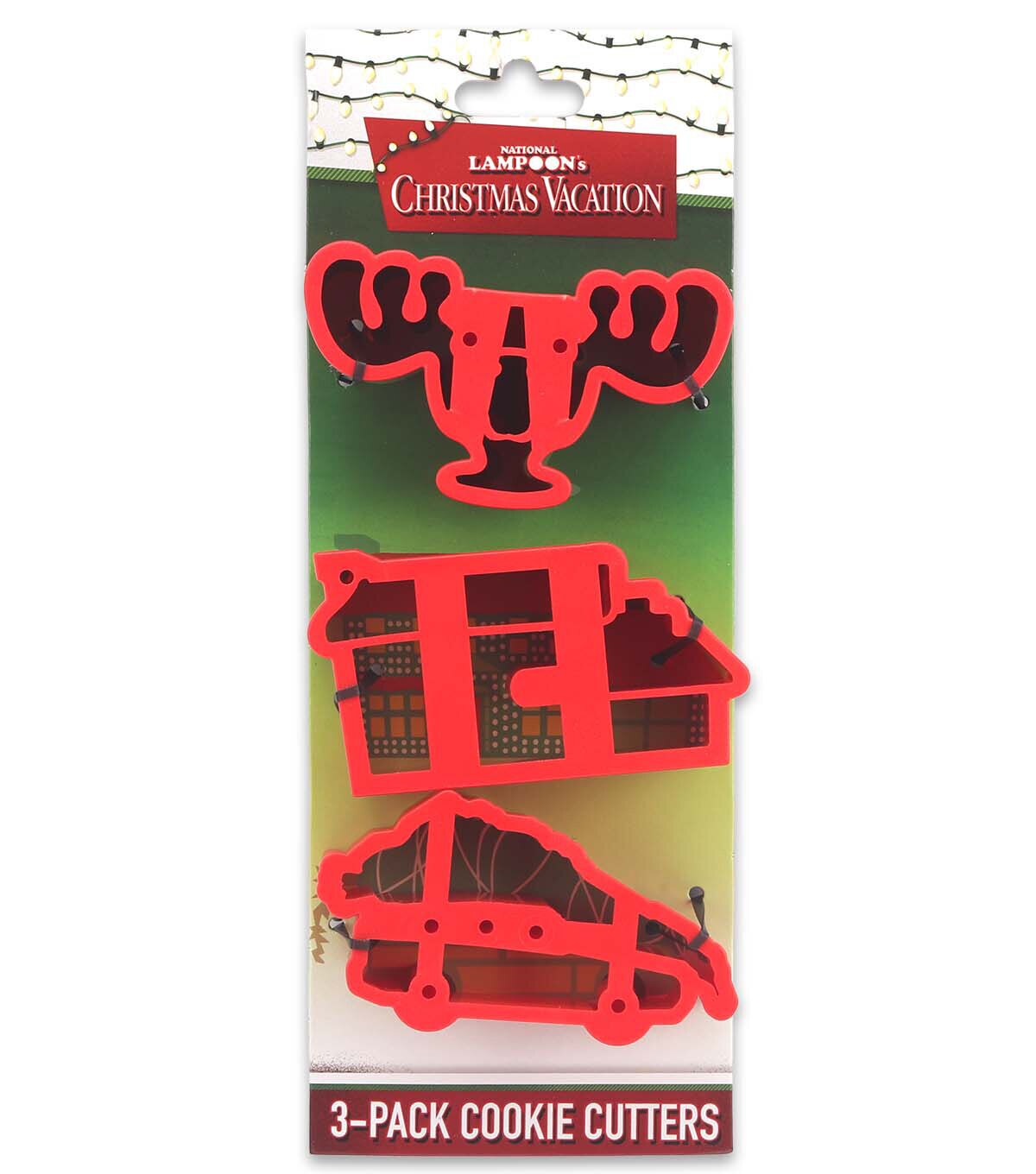 Details about   A Christmas story and National Lampoon's Christmas Vacation cookie cutter set 