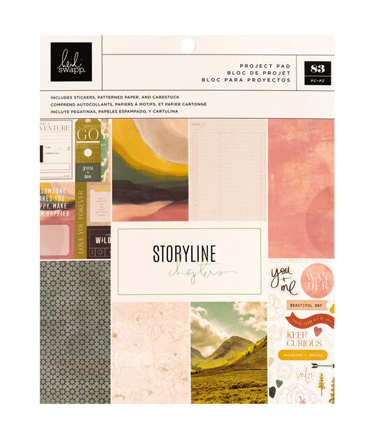 American Crafts Storyline Heidi Swapp Cardstock Project Pad