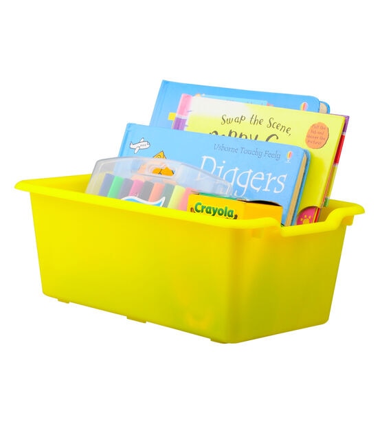 13" x 5" Plastic Rectangle Storage Bin 240g by Top Notch, , hi-res, image 4