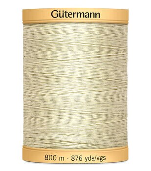 Gutermann Cream -Thread Cotton 800m