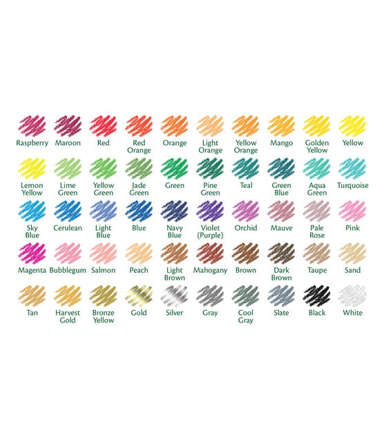 Crayola 50ct Bright Long Colored Pencils, , hi-res, image 5