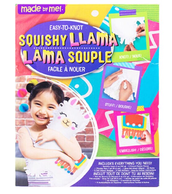 Made By Me 67ct Squishy Llama Jewelry Making Kit
