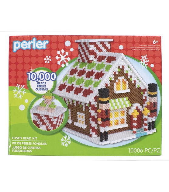 Perler 10006ct Santa's Workshop Fused Bead Kit