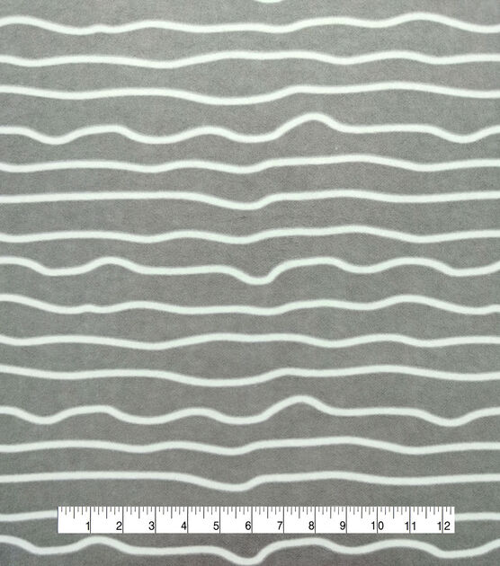 Arctic Linear Nursery Flannel Fabric by Lil' POP!, , hi-res, image 4