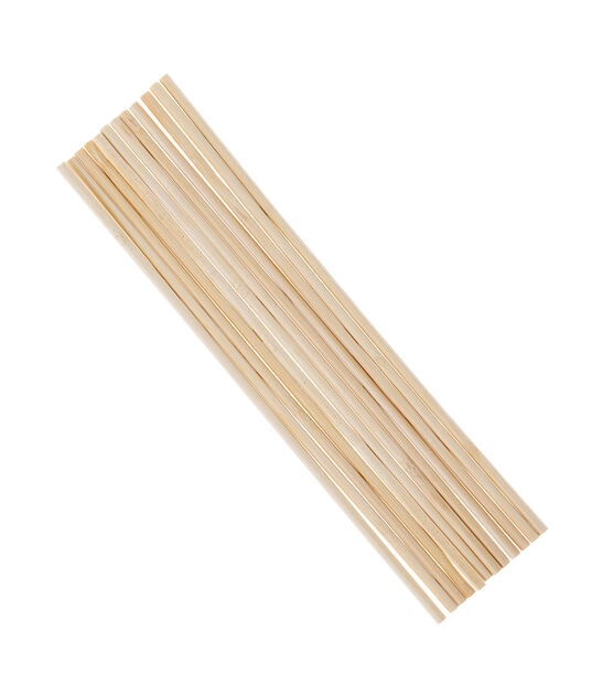 12" Bamboo Dowel Rods 12pk by STIR, , hi-res, image 2
