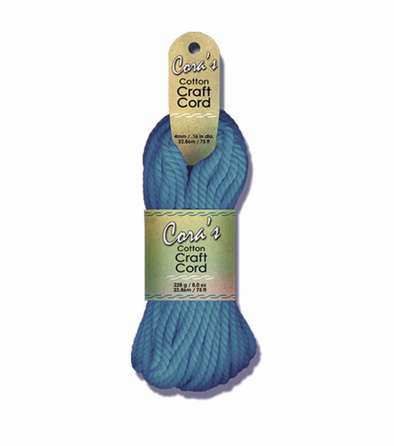 Pepperell Cotton Craft Cord 4mm 75' Natural