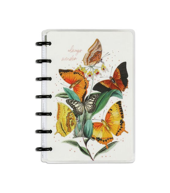 Happy Planner 2023 Butterflies & Blooms Mini Dashboard 12 Month Planner