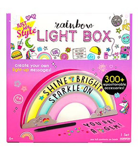 Just My Style Rainbow Light Box Kit