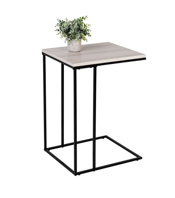 Honey Can Do Square End Table