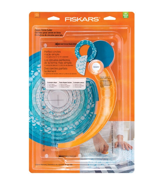  Fiskars Circle Cutter with 3 Replacement Blades - 1