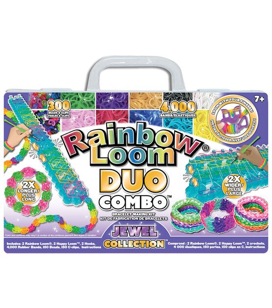 What's in my Rainbow loom storage cases 