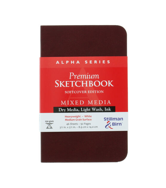 Stillman & Birn Alpha Sketchbook - Softcover - 3.5 x 5.5