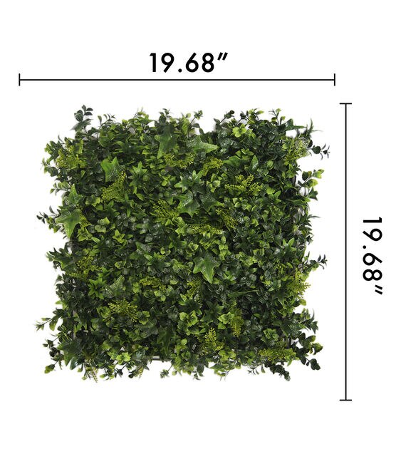Greensmart Dekor 20" Artificial Moss Style Plant Wall Panels 4pk, , hi-res, image 2