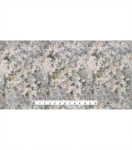 Allover Floral Super Snuggle Cotton Fabric, , hi-res, image 4