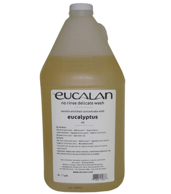 Eucalan Fine Fabric Wash 1gal Eucalyptus