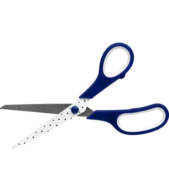 Navy Poka Dot Multipurpose Scissors by Top Notch, , hi-res, image 7
