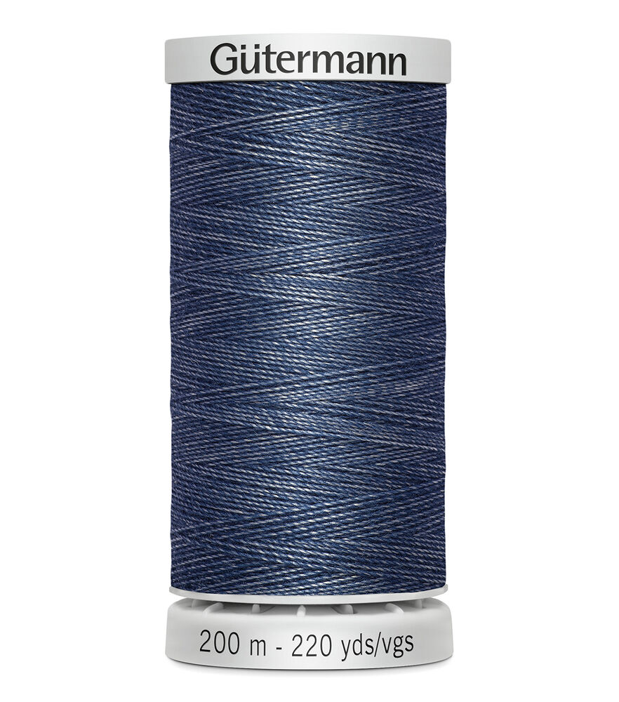 Gutermann 220yd 85wt Jeans Thread, 5397 Washed Denim, swatch