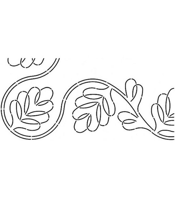 Stensource Pepper Cory Quilt Stencil, , hi-res, image 1