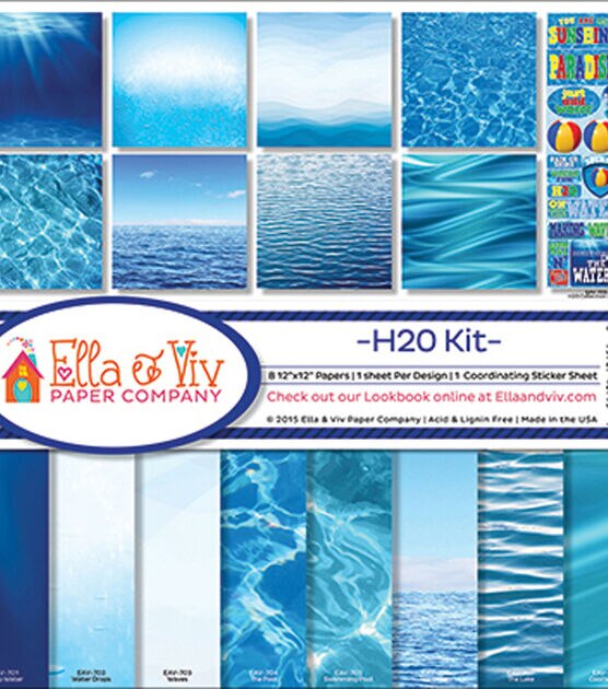 Ella & Viv Collection Kit 12"X12" H2O, , hi-res, image 2