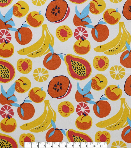 Banana Rama Print Outdoor Fabric, , hi-res, image 2
