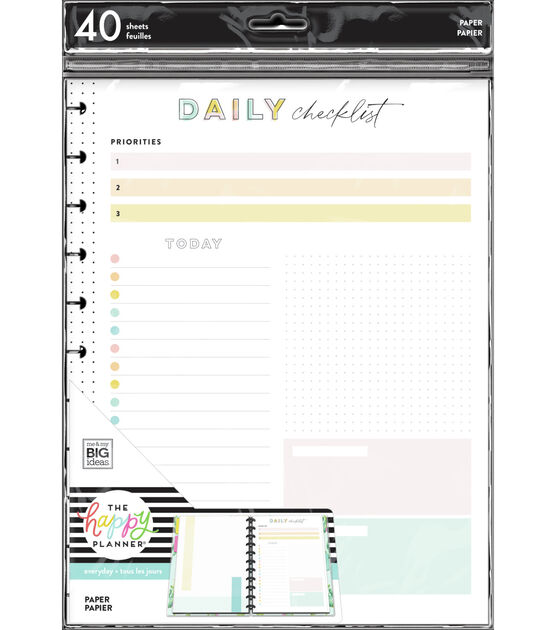 Happy Planner Happy Plans Big Fill Paper