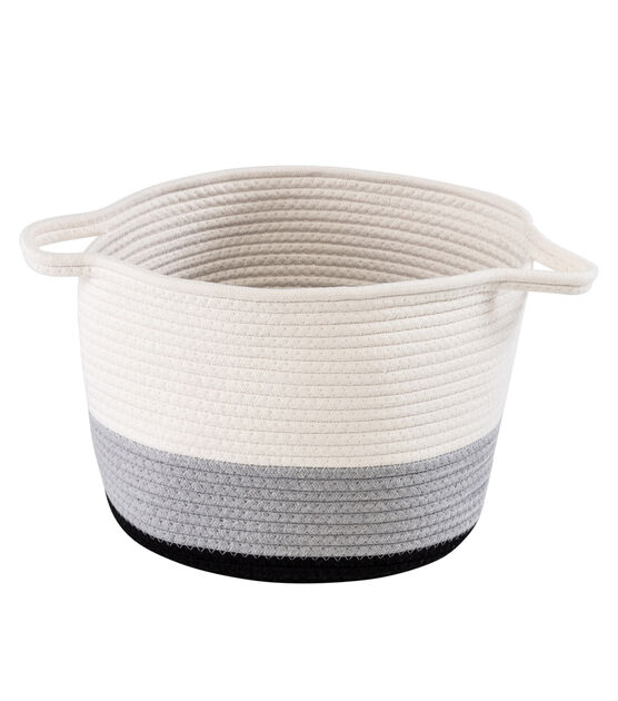 Honey Can Do 12" Nesting Cotton Rope Baskets 2ct, , hi-res, image 10