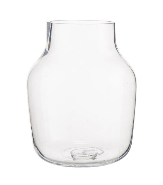 7'' Clear Glass Vase by Bloom Room