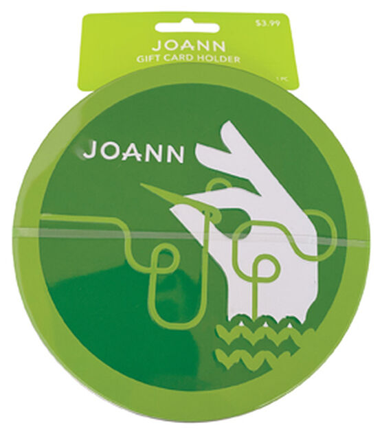 JOANN Circle Gift Card Holder - Thread, , hi-res, image 1