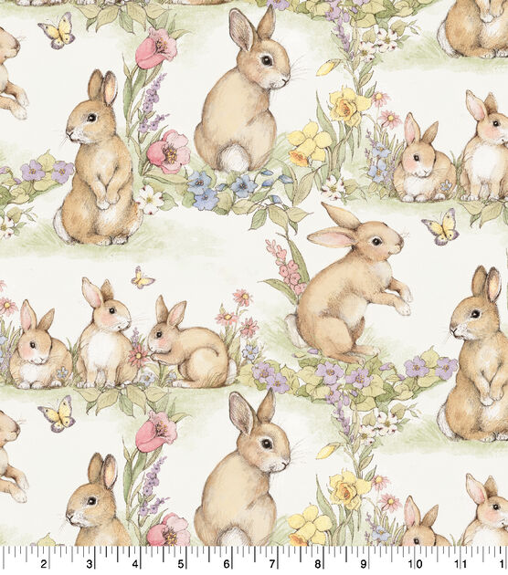 Springs Creative Easter Blessings Easter Cotton Fabric