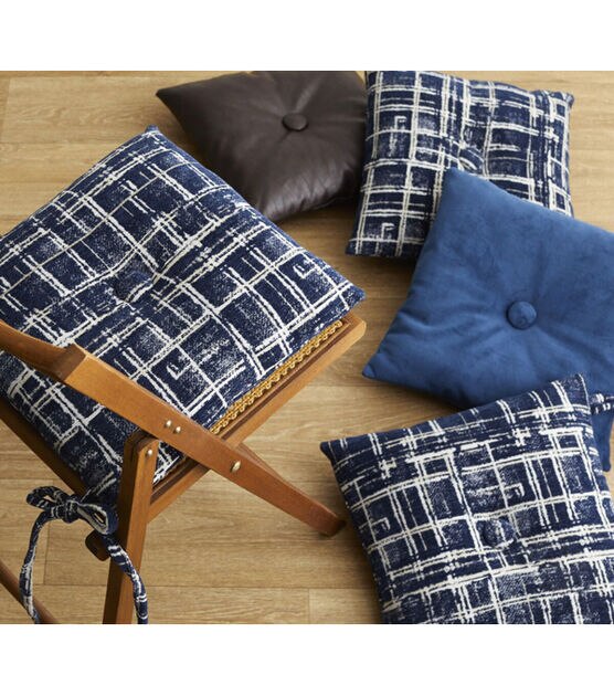 Richloom San Sebastian Navy Upholstery Velvet Fabric, , hi-res, image 6