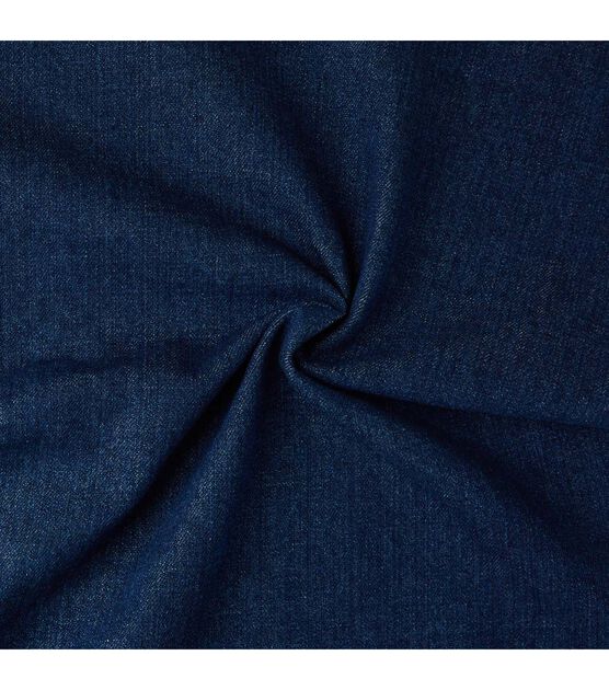 Lucky Brand 12oz Blue Textured Denim Fabric, , hi-res, image 2