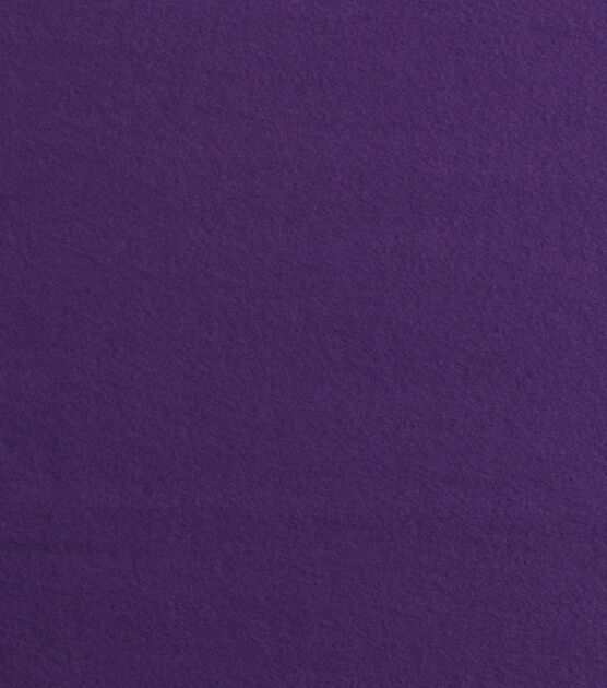48" Wide Purple Bias Plaid No Sew Fleece Blanket by Make It Give It, , hi-res, image 4