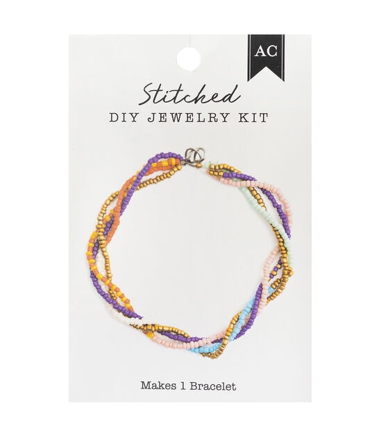 American Crafts DIY Beaded Bracelet Kit