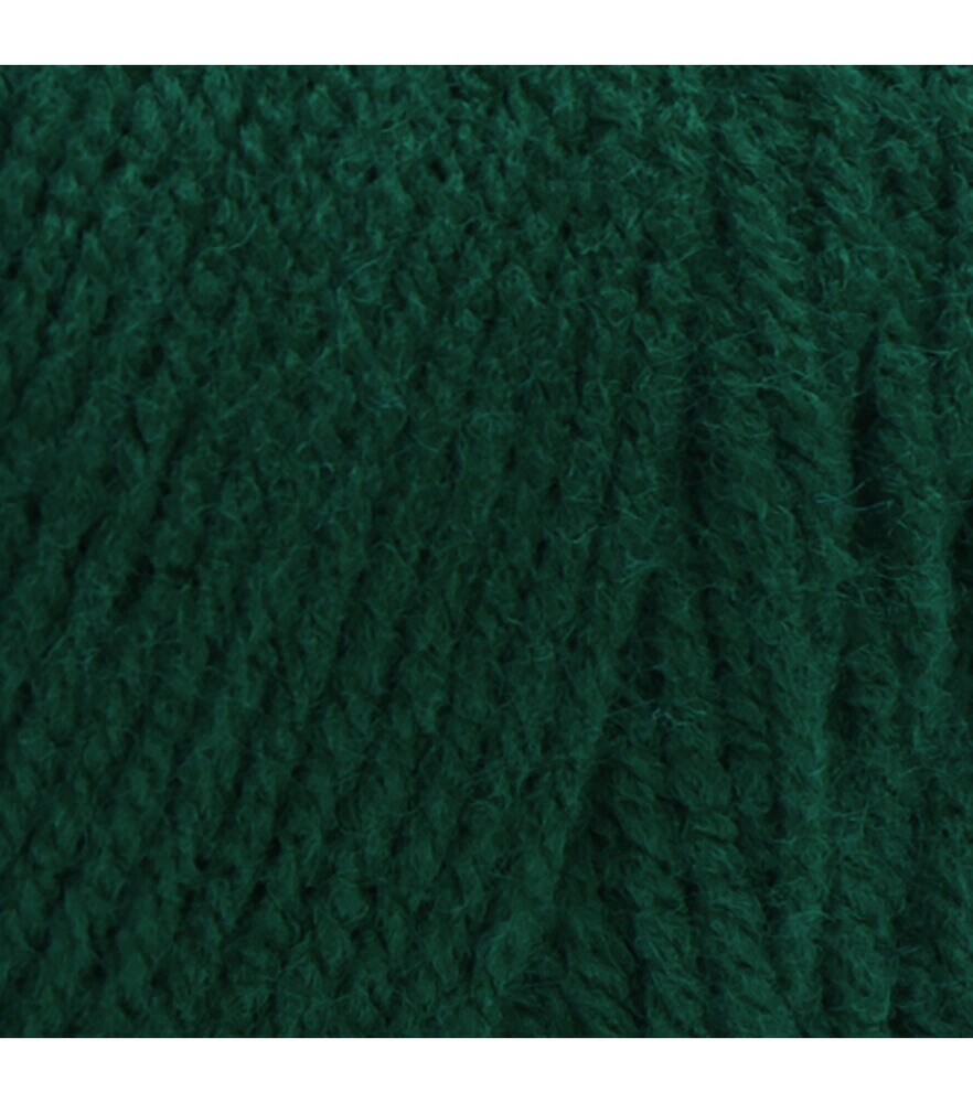 Red Heart Super Saver Worsted Acrylic Yarn, Paddy Green, swatch, image 28
