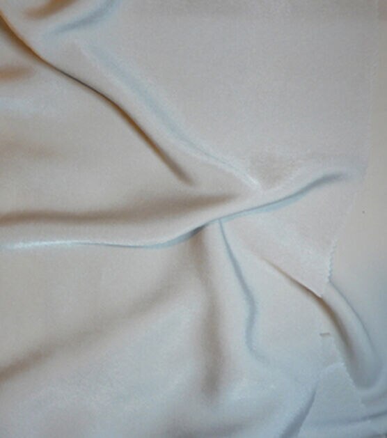 Casa Collection Sanded Satin Fabric Silver Lining