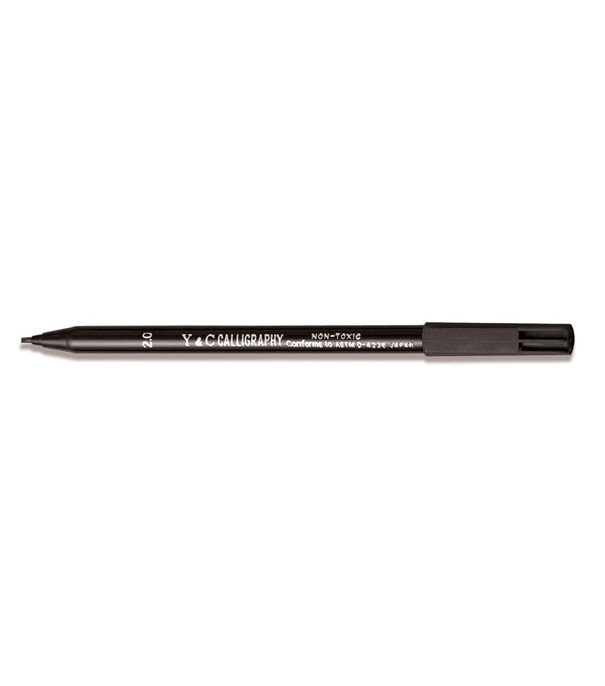 Yasutomo - Y & C Calligraphy Marker - 3.5mm- Black