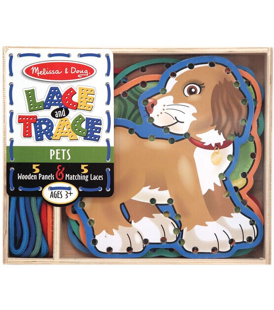 Melissa & Doug Pets Lace and Trace Panels