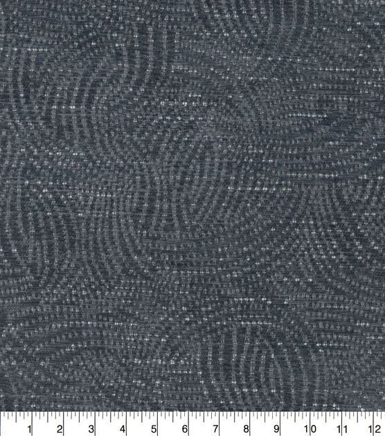 PKL Studio Upholstery Décor Fabric 9"x9" Swatch On The Surface Charcoal