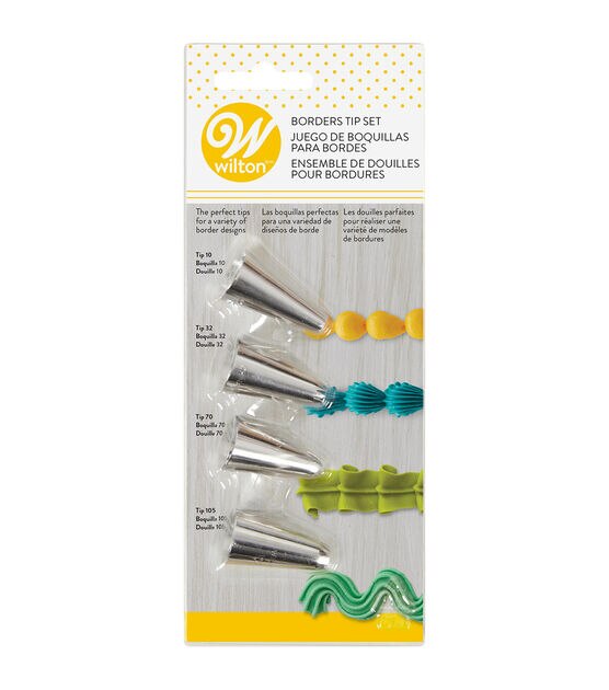 Wilton Tip Set 4pc Borders