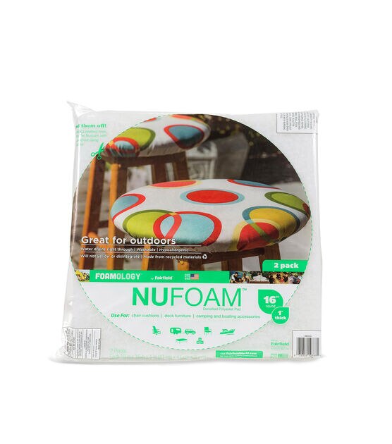 Foamology NuFoam Outdoor Safe 2 pk 16''x16'' Pads